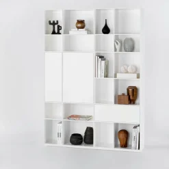 Nex Pur Regal mit Schubkasten 70x211.5x36cm