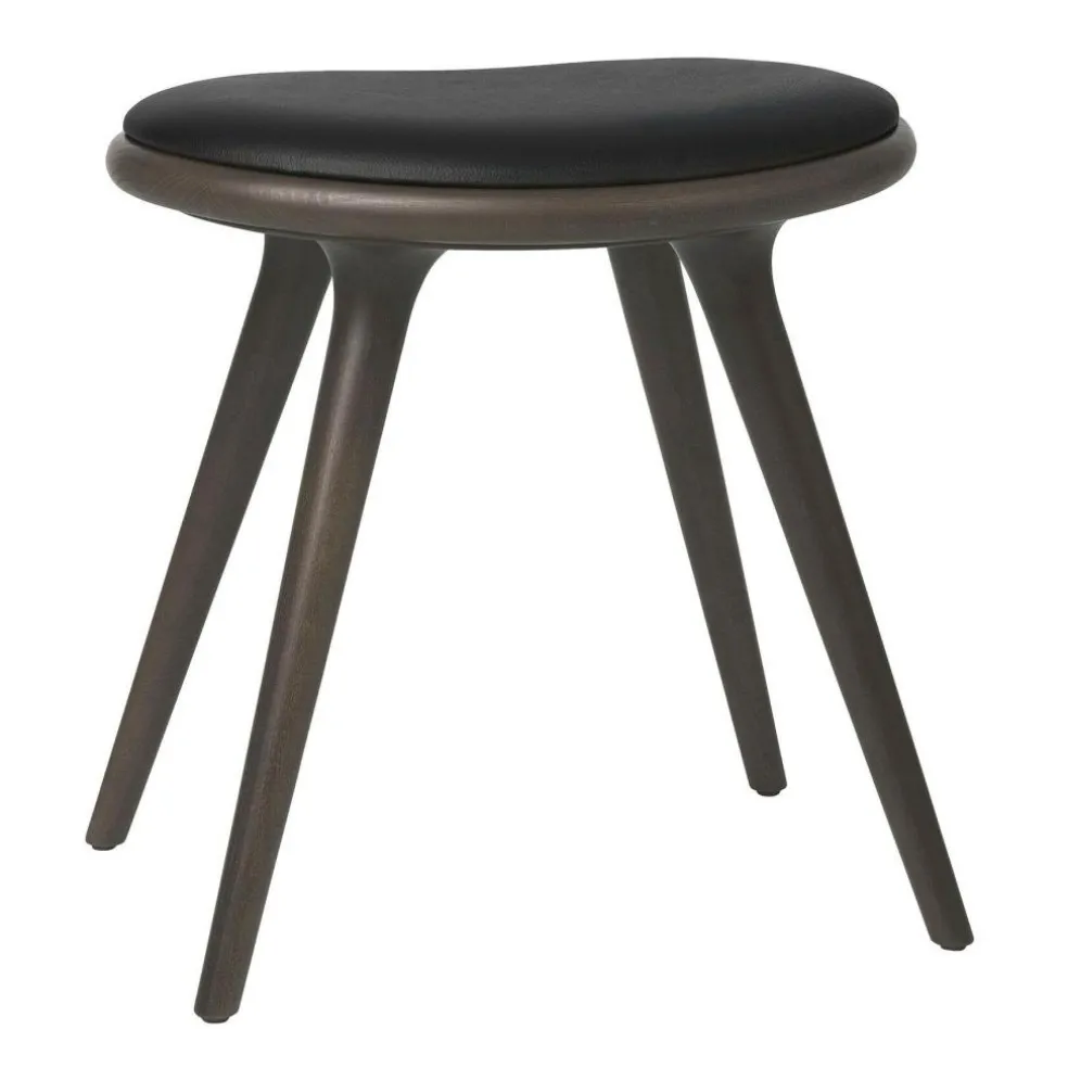 Niedriger Hocker Gestell Buche H 47cm