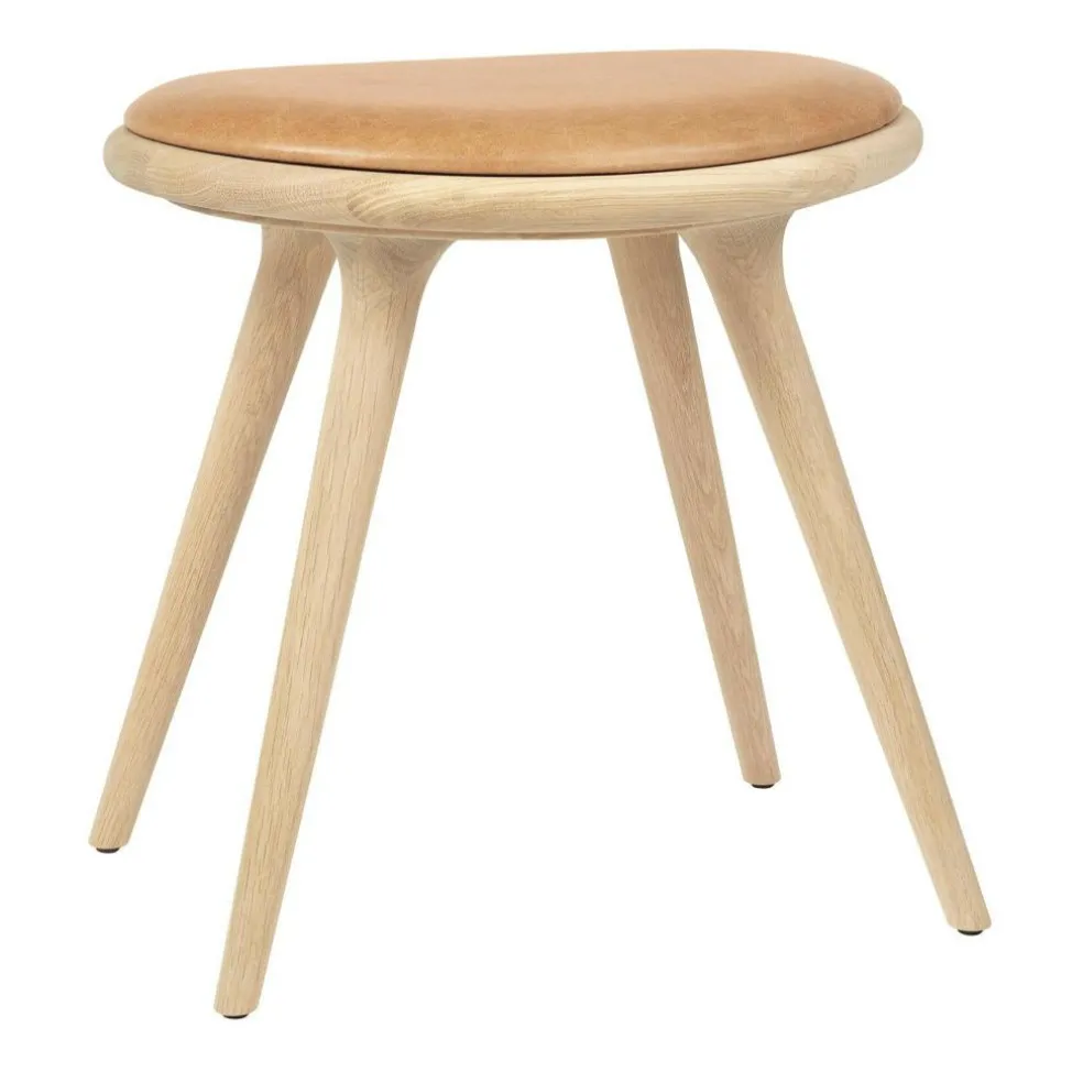 Niedriger Hocker Gestelll Eiche H 47cm