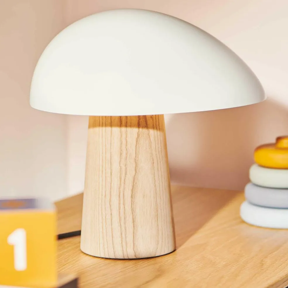 Night Owl™ Tischleuchte Holz