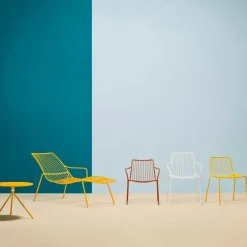 Nolita 3655 Gartenarmlehnstuhl/niedrige Rückenlehne