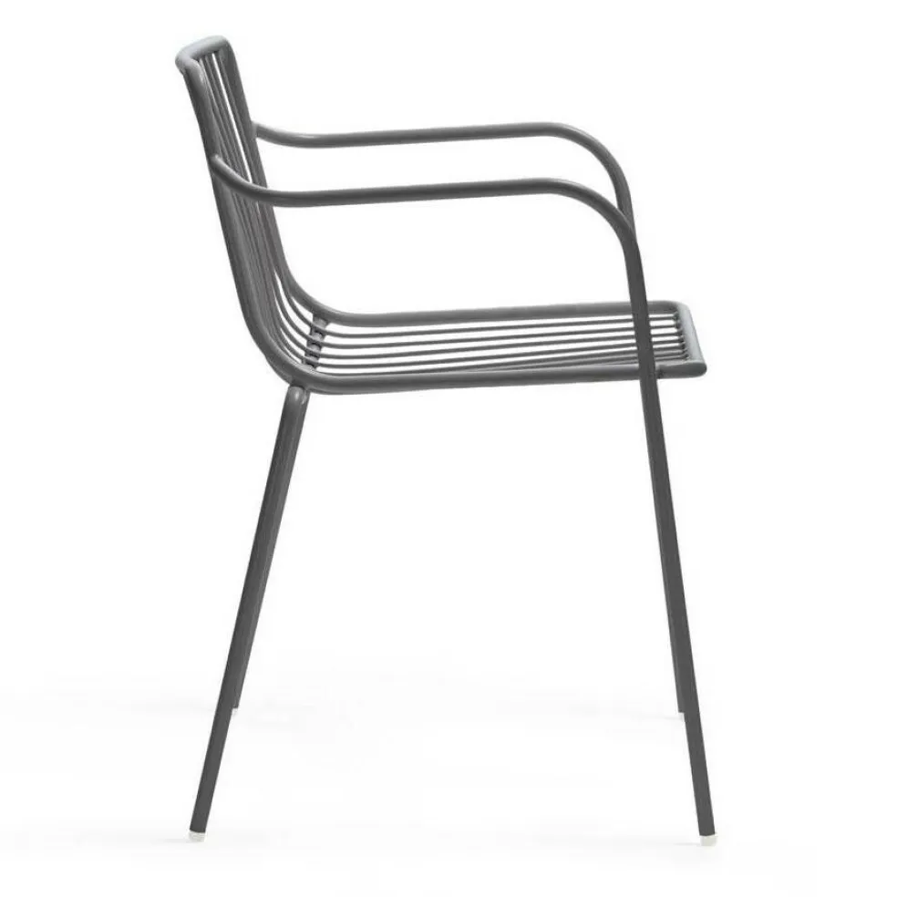 Nolita 3655 Gartenarmlehnstuhl/niedrige Rückenlehne