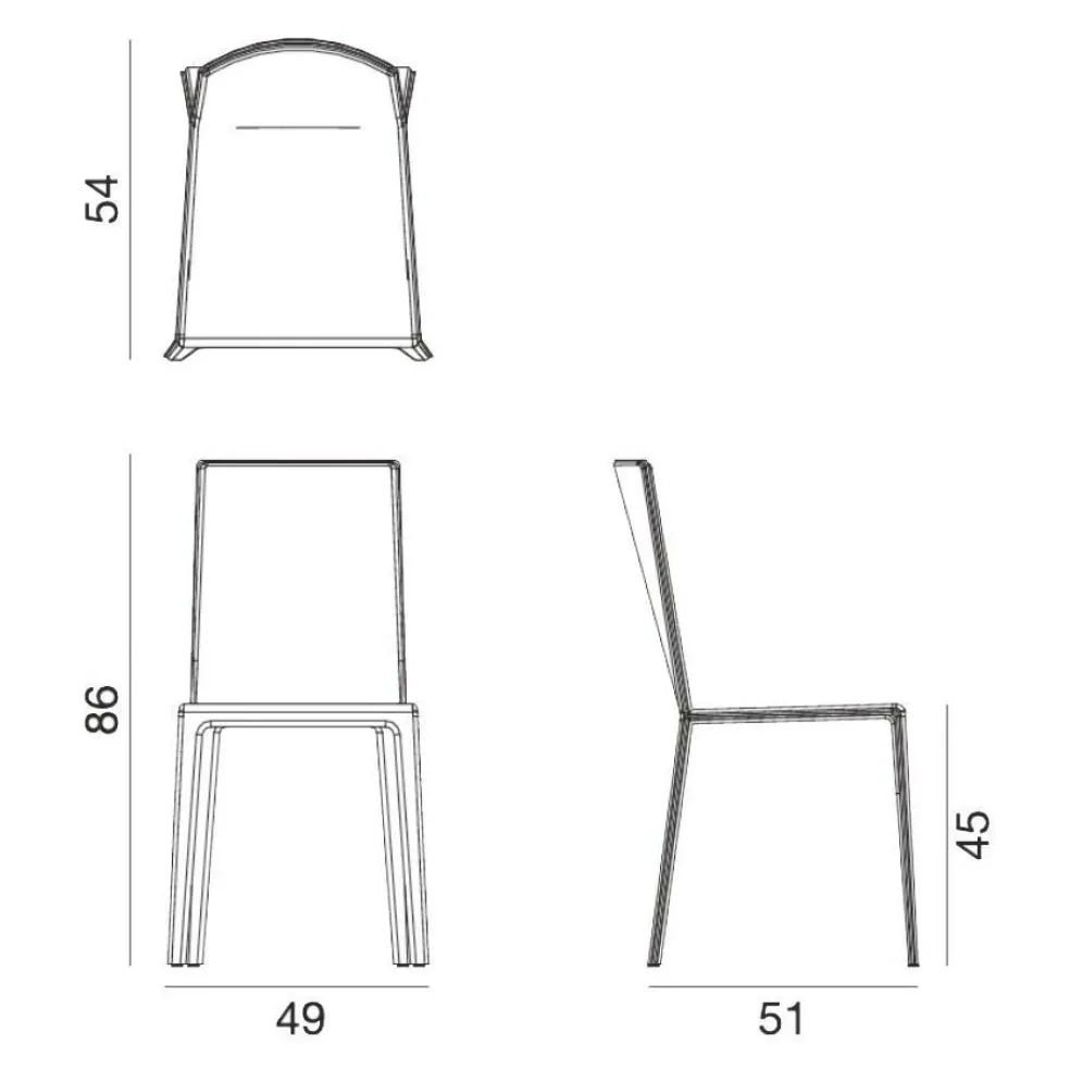 Norma 1702 Stuhl Leder