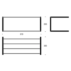 Nova Schuhregal 60cm