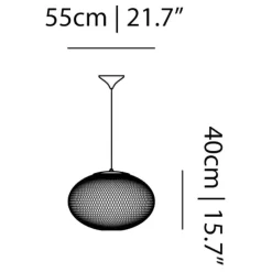NR2 Medium LED Pendelleuchte