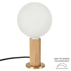 Oak Knuckle Tischleuchte + Sphere IV LED E27 8W Dim To Warm