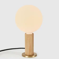 Oak Knuckle Tischleuchte + Sphere IV LED E27 8W Dim To Warm