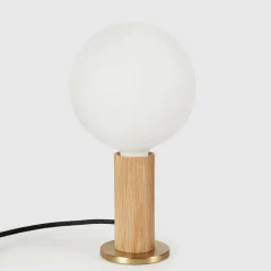 Oak Knuckle Tischleuchte + Sphere IV LED E27 8W Dim To Warm