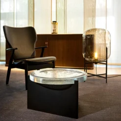 Oda Medium Stehleuchte Gestell schwarz