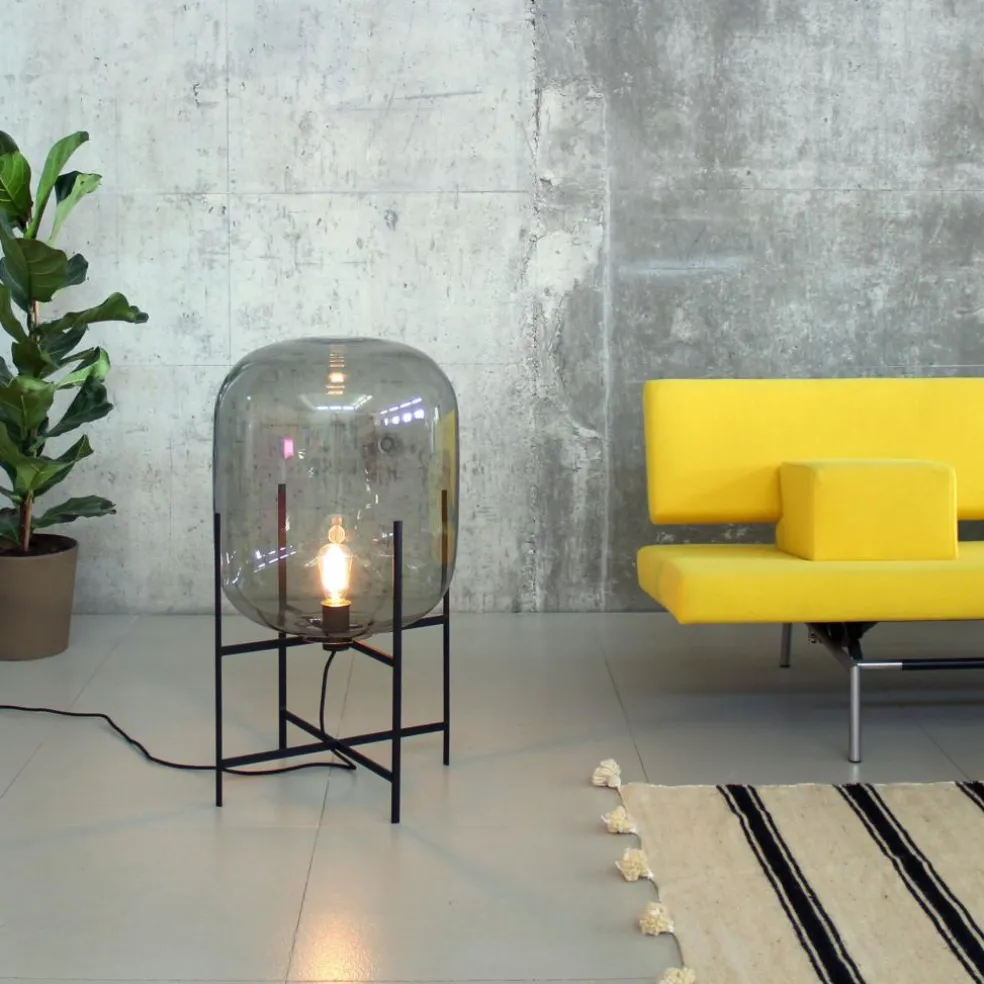 Oda Medium Stehleuchte Gestell schwarz