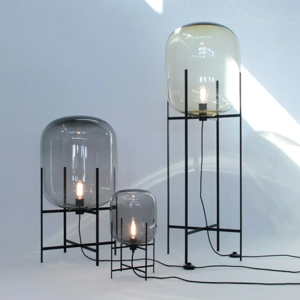 Oda Medium Stehleuchte Gestell schwarz