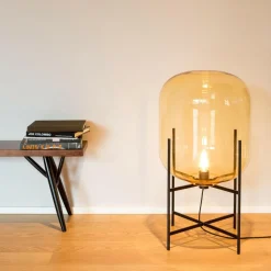 Oda Medium Stehleuchte Gestell schwarz