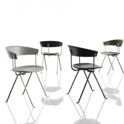 Officina Stuhl Gestell schwarz