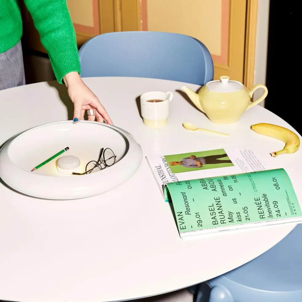 Oloha Large Schale mit LED Akkuleuchte