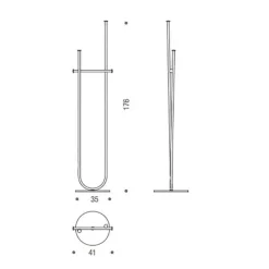 Ombre Kleiderständer