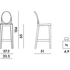 One More Barhocker 65cm
