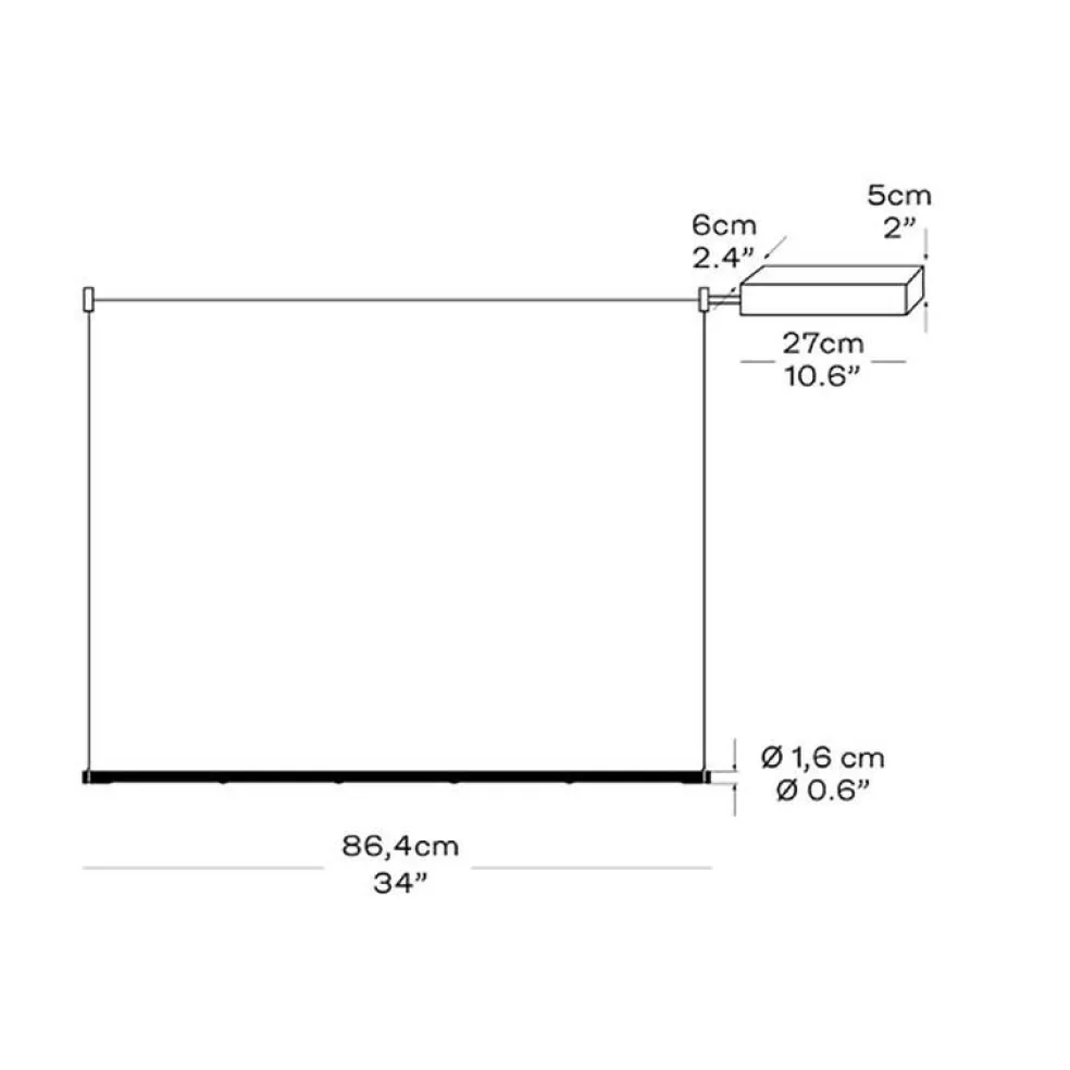 Oneline™ LED Pendelleuchte
