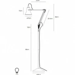 Original 1227 Stehleuchte