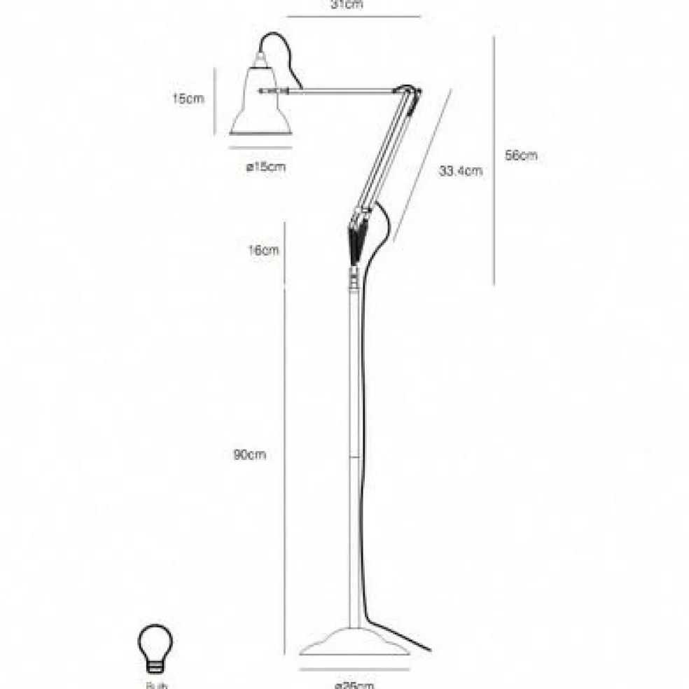 Original 1227 Stehleuchte