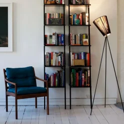 Oslo Wood Stehleuchte Gestell Schwarz