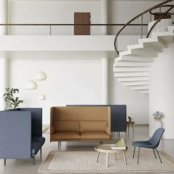 Outline Highback Sofa 3-Sitzer