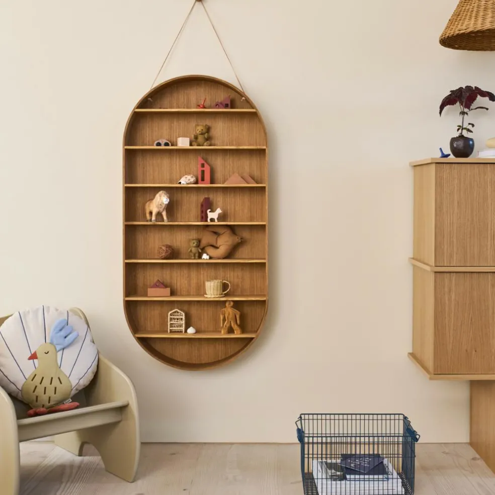 Oval Dorm Wandregal