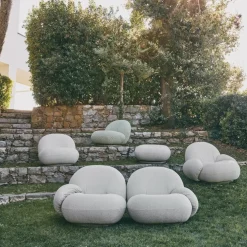 Pacha Outdoor Ottoman drehbar