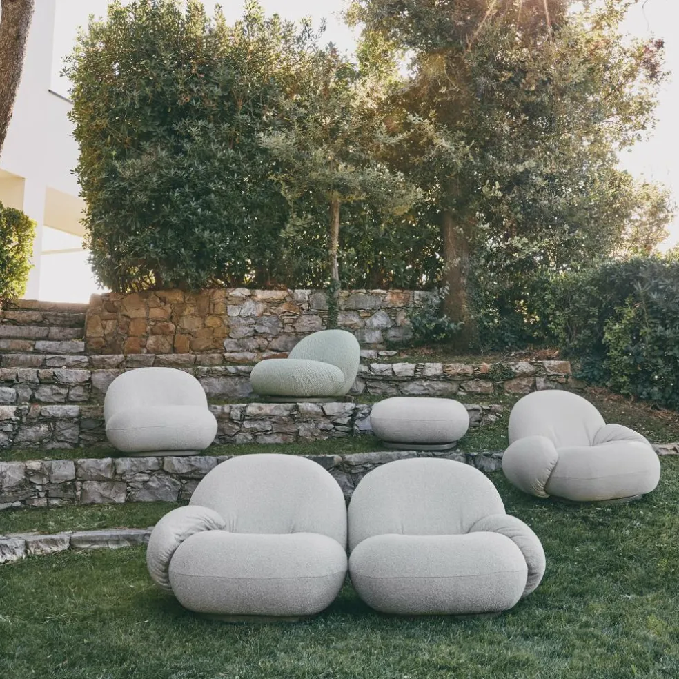 Pacha Outdoor Ottoman drehbar