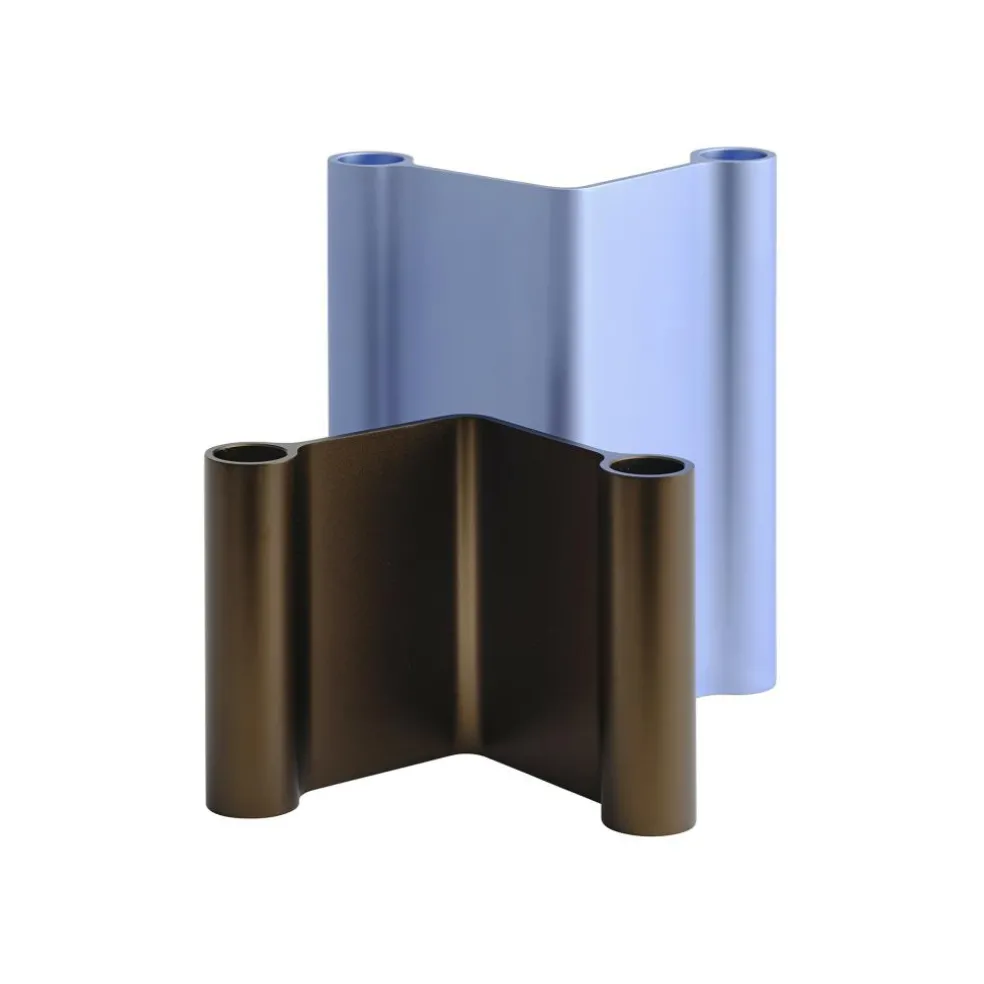 Pair Kerzenhalter H 18cm