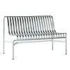 Palissade Dining Bench ohne Armlehne Feuerverzinkt