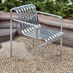 Palissade Dining Gartenarmlehnstuhl Feuerverzinkt