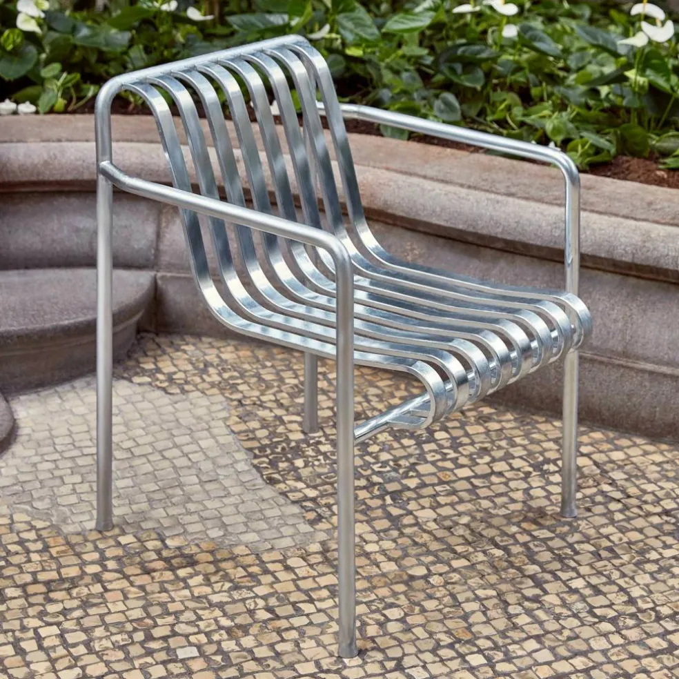 Palissade Dining Gartenarmlehnstuhl Feuerverzinkt