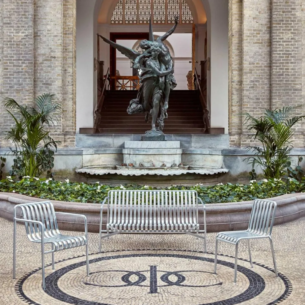 Palissade Dining Gartenarmlehnstuhl Feuerverzinkt