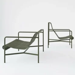 Palissade Garten Loungesessel niedrig 2er Set