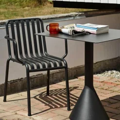 Palissade Garten-Armlehnstuhl 4er Set