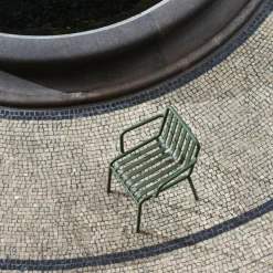 Palissade Garten-Armlehnstuhl 4er Set