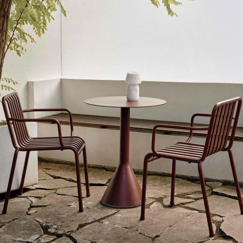 Palissade Garten-Armlehnstuhl 4er Set