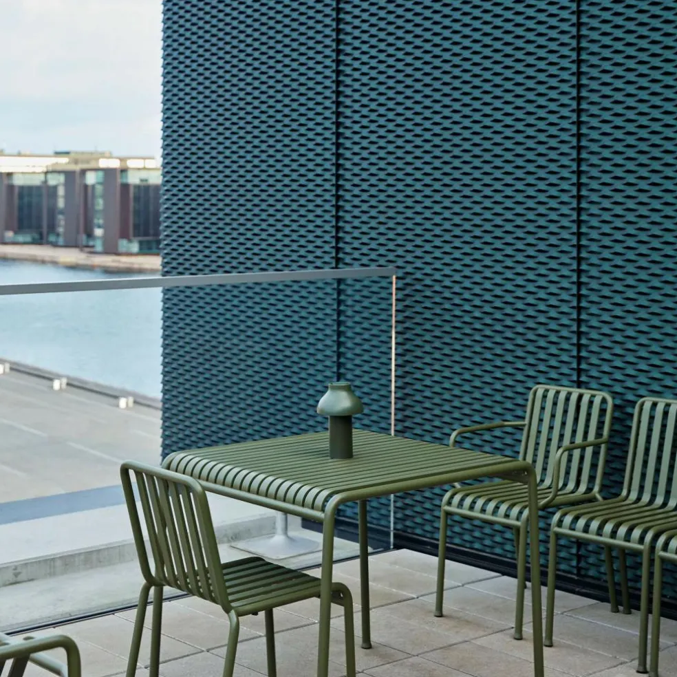 Palissade Garten-Armlehnstuhl 4er Set