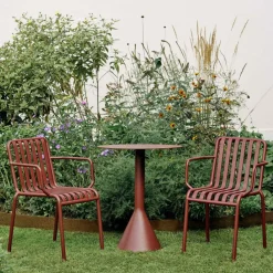 Palissade Garten-Armlehnstuhl 4er Set