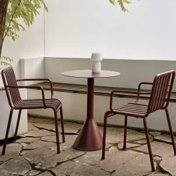 Palissade Garten-Armlehnstuhl 4er Set