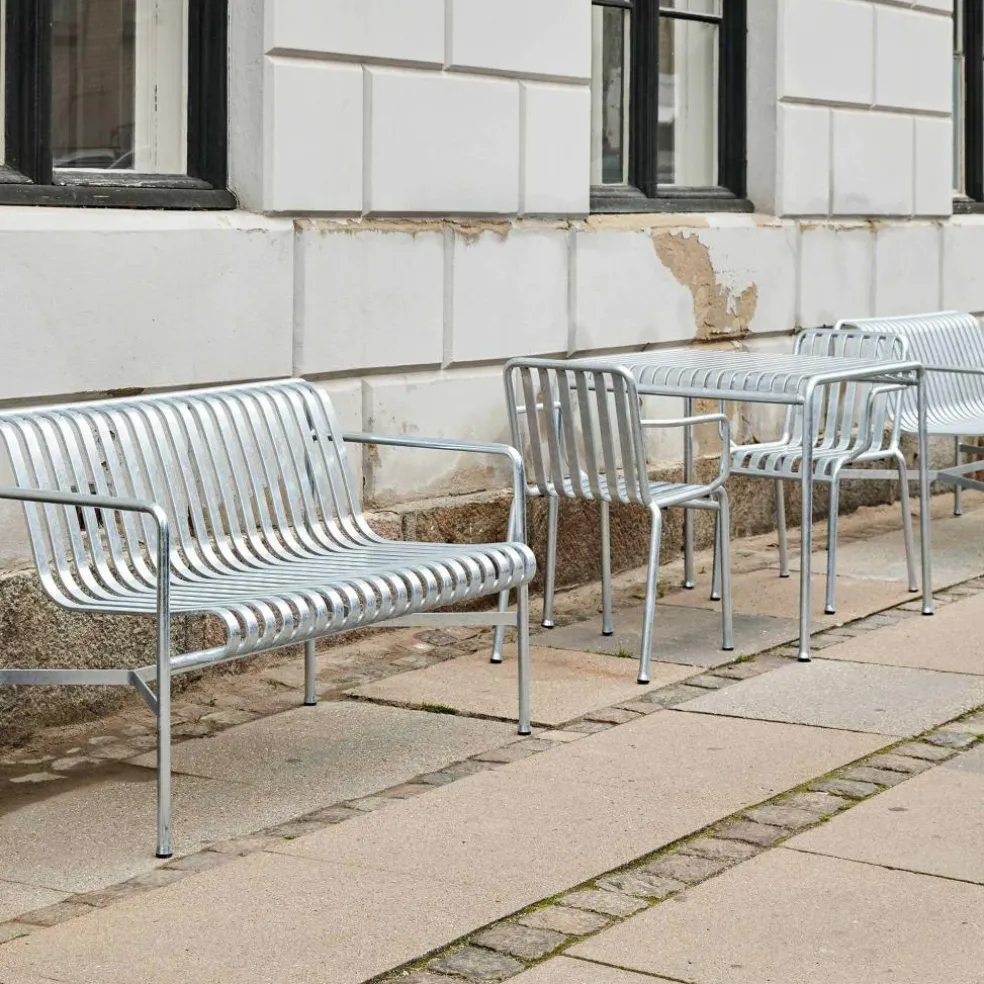 Palissade Gartenarmlehnstuhl Feuerverzinkt