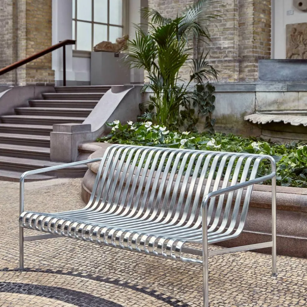 Palissade Outdoor Lounge Sofa Feuerverzinkt