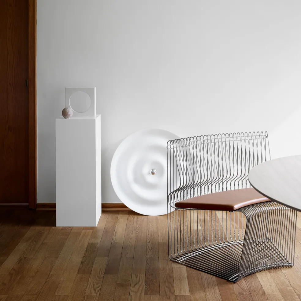 Pantonova Convex Sitzkissen Leder