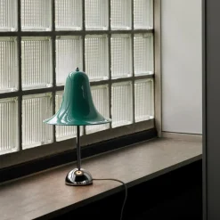 Pantop Tischleuchte Ø23cm Gestell silber