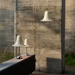 Pantop Tischleuchte Ø23cm Gestell silber