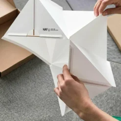 Paper Cube Tischleuchte