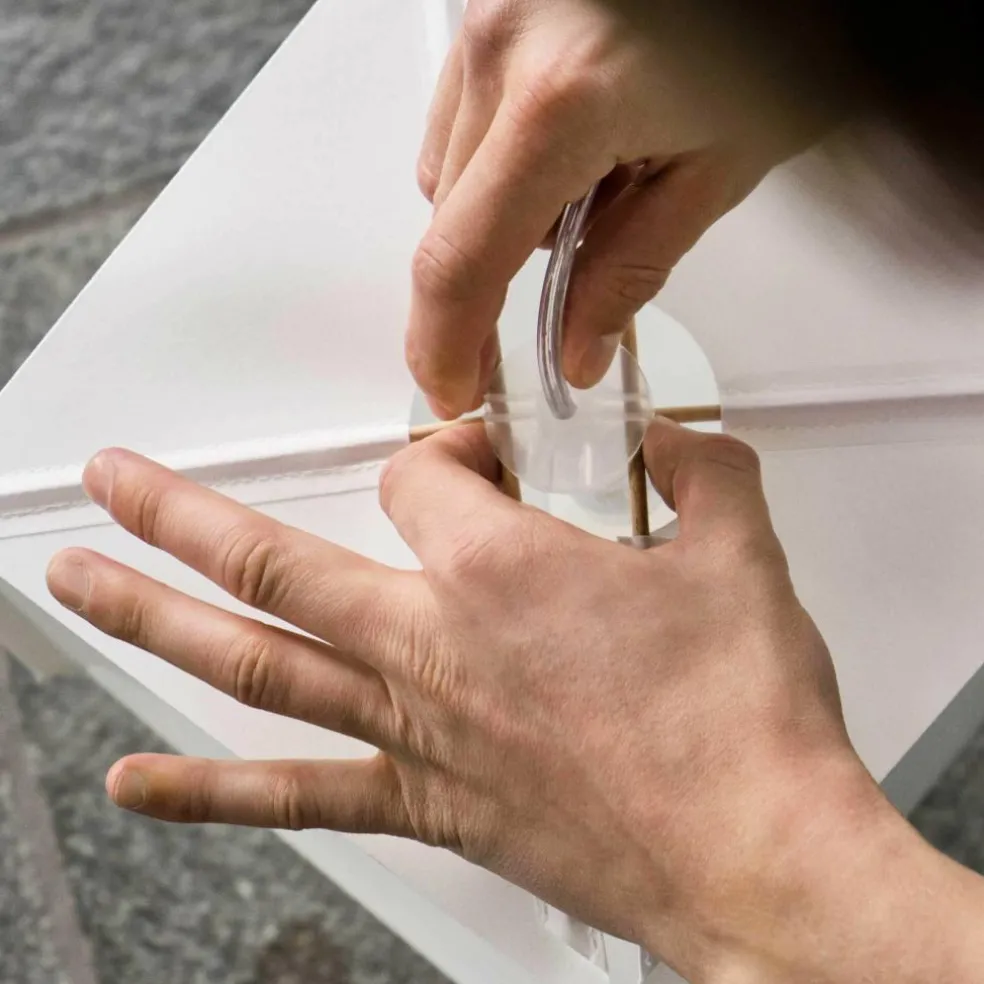 Paper Cube Tischleuchte