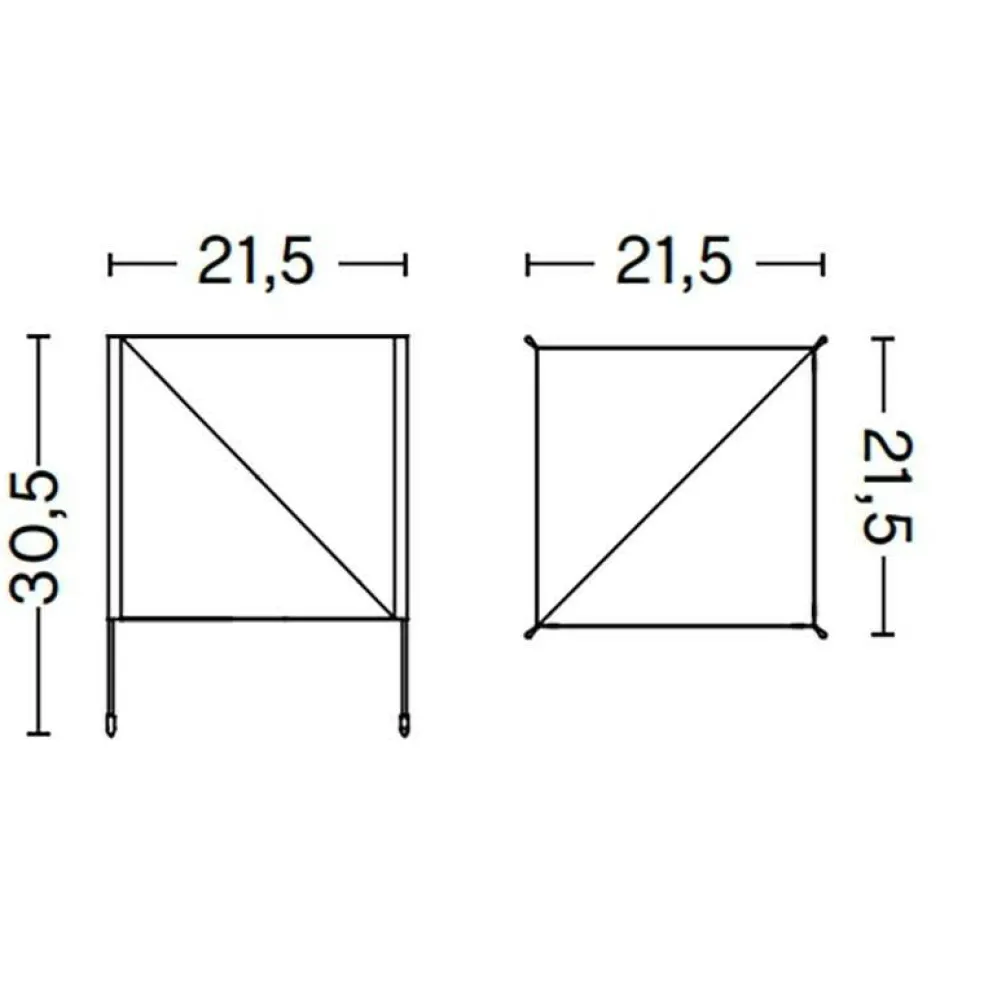 Paper Cube Tischleuchte