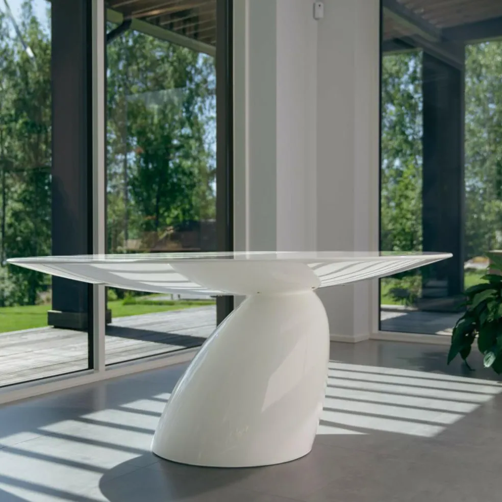 Parabel Oval Esstisch 164x110cm