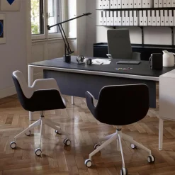 Pass S135 Armlehnstuhl mit Rollen 78-88cm